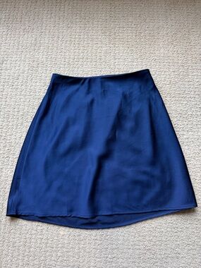 J. Crew Navy Skirt